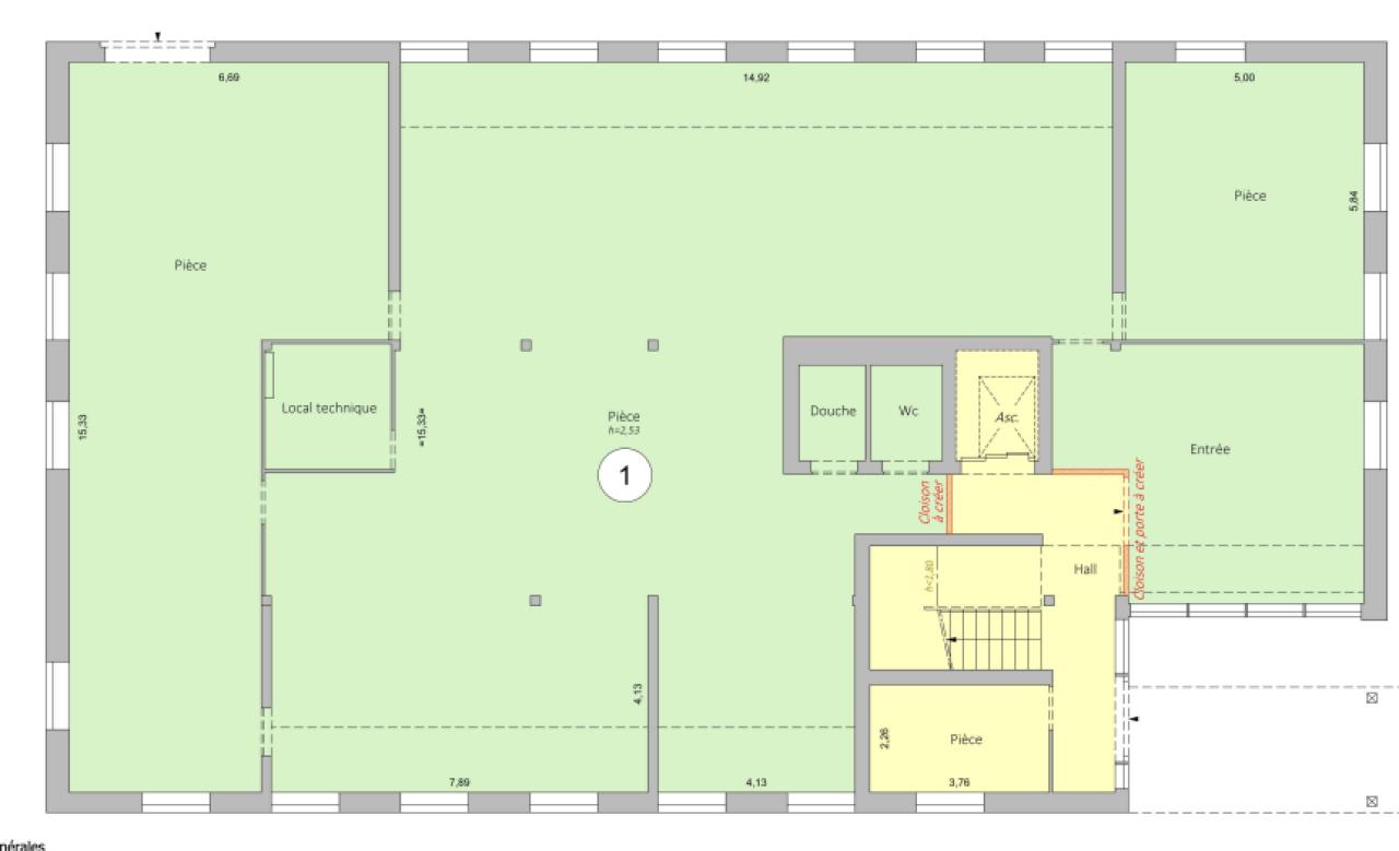 Vente Bureau Sainghin-en-Mélantois Nord OVBUR2421920 1