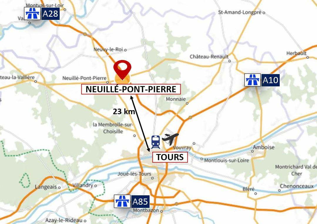 Location Entrepôt Classe A Neuillé-Pont-Pierre Indre-et-Loire OLLOG2318292 1