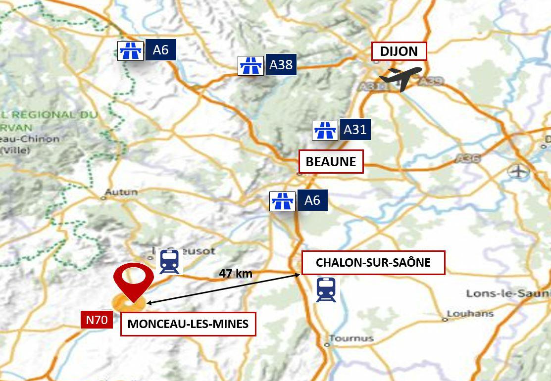 Location Entrepôt Classe A Montceau-les-Mines Saône-et-Loire OLLOG2110444 1