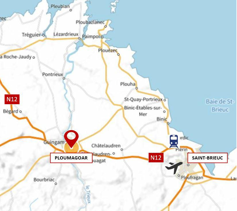 Location Entrepôt Classe A Ploumagoar Côtes-d'Armor OLLOG2309054 1